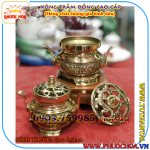Xông Trầm Đồng_Đồ Thờ Cúng Phước Hoa