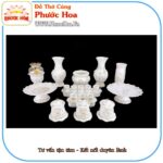 Bộ sứ bạch ngọc sen