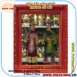 Tranh thờ_ Cậu Tài Cậu Qúy 23cm x 29cm