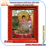 Tranh Thờ_Mẹ Quan Âm 23cm x 29cm