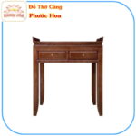 Bàn thờ gia tiên gỗ sồi 88cm
