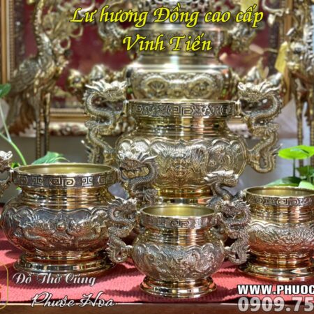 Lư hương đồng tai Rồng - Ảnh 5