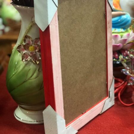 Bài Vị Thần Tài Ông Địa Khung Gỗ Màu Đỏ - Vàng - Ảnh 4