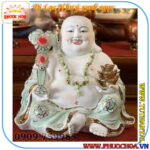 Di Lạc như ý xanh Ngọc