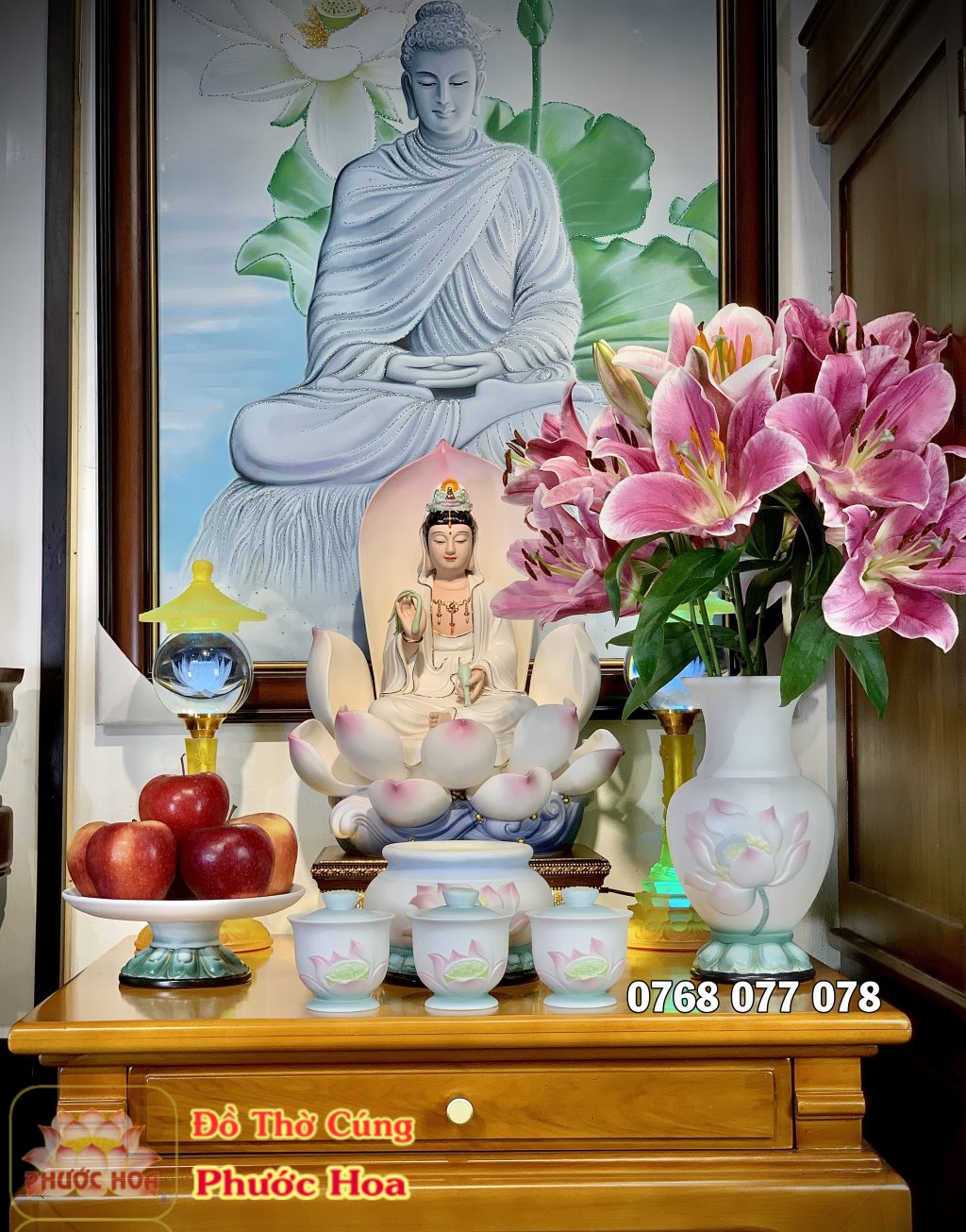 5 điều thuận lợi khi thỉnh tượng Phật