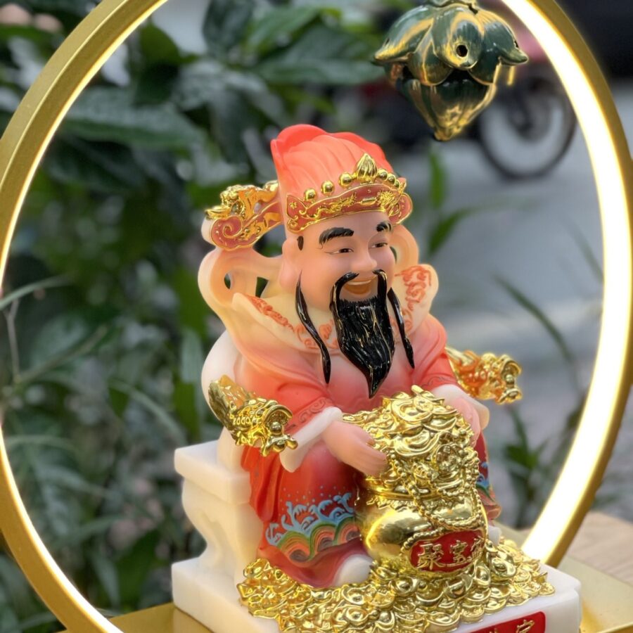 Thần tiền bột đá cao cấp đỏ 5901