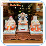 Bộ tượng ông địa - thần tài mệnh thổ