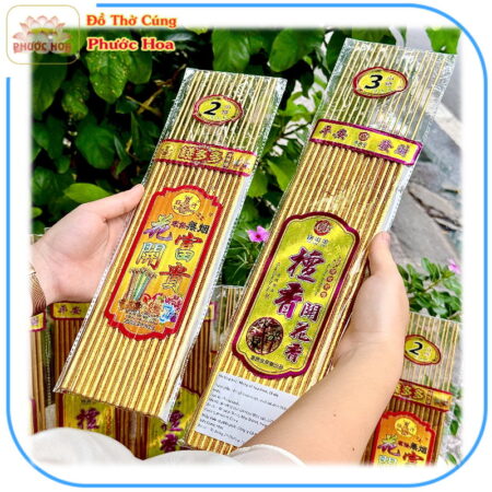 Nhang Nở Hoa 6 Cánh (15 Cây) Khai Hoa Phú Quý Chiêu Tài - Ảnh 3