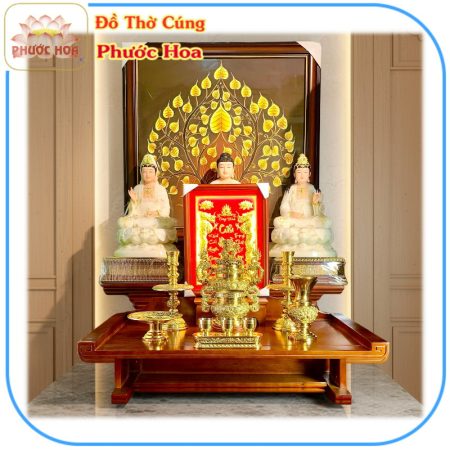 Trang trí bàn thờ Cửu Huyền Thất Tổ