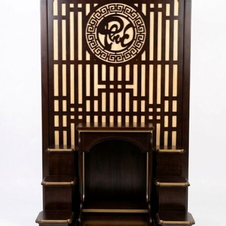 TỦ THỜ ÔNG ĐỊA MÀU LAU - Ảnh 4