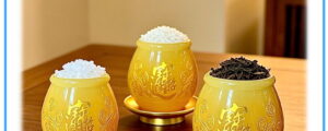 3 hủ muối gạo trà