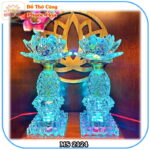 ĐÈN THỜ PHA LÊ HOA SEN MS2124