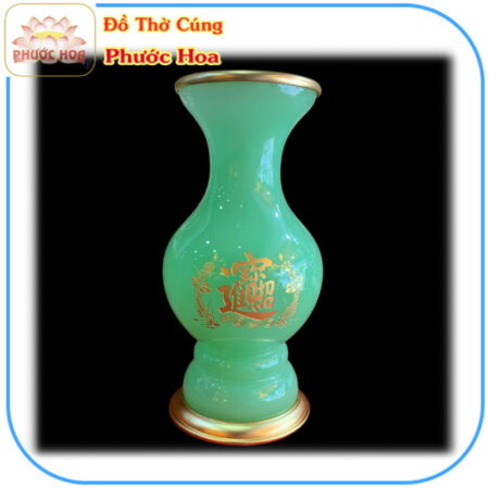 Bình hoa đá xanh ngọc cao cấp