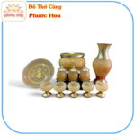 Bộ thờ đá vàng cao cấp
