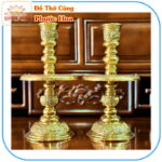 Đôi nến đồng cao cấp