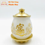 Chung đá trắng cao cấp